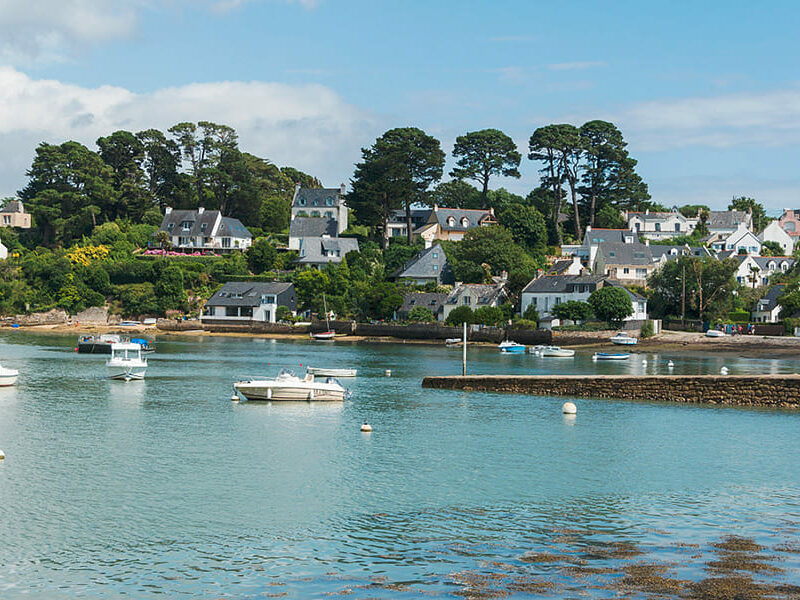 Embarcadère de l'Iles aux Moines dans le Golfe du Morbihan