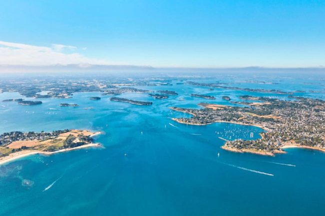 Morbihan vu du ciel