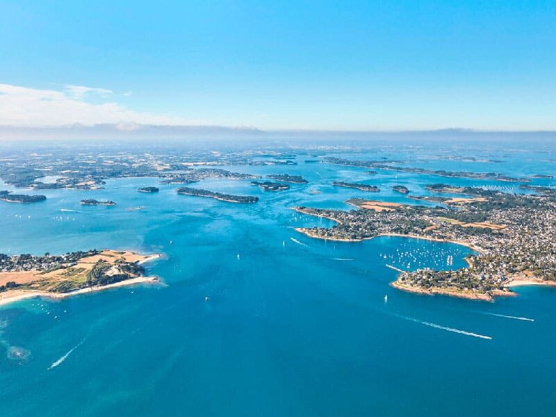 Morbihan vu du ciel Morbihan vu du ciel