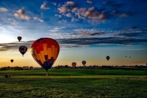 Montgolfière en Morbihan