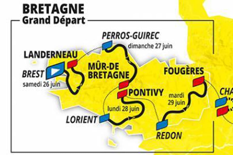 Circuit Tour De France 2021